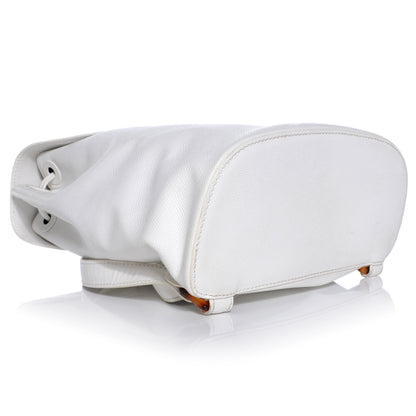 Chanel Caviar Tortoise CC Backpack White 4 of 9