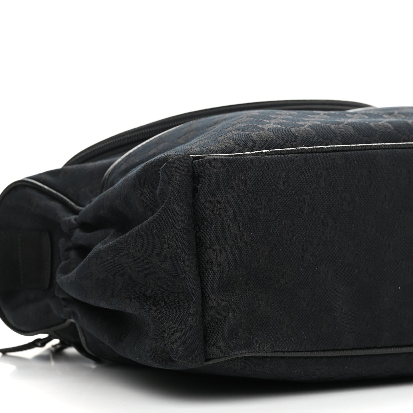 Monogram Large Diaper Bag Black