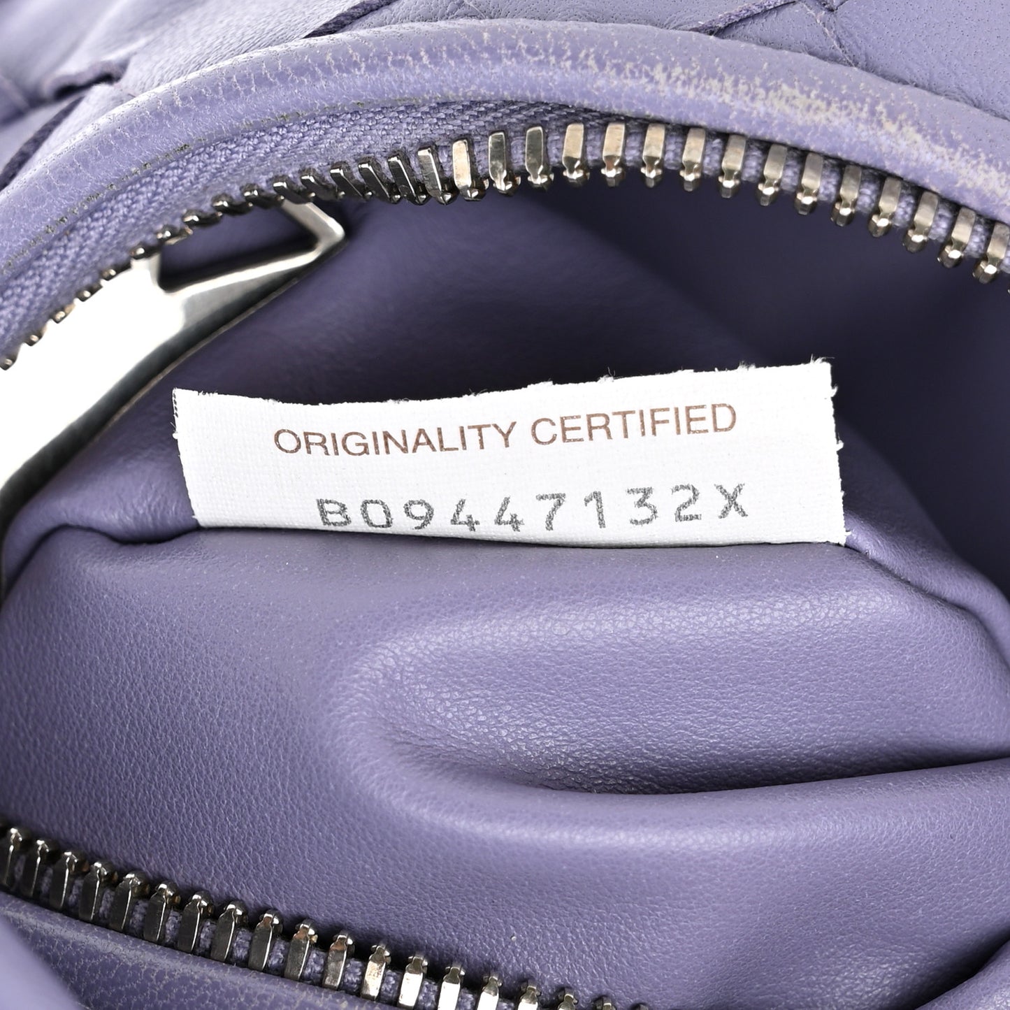 Nappa Intrecciato Mini Jodie Lavender