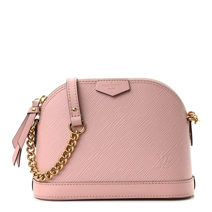 Louis Vuitton Epi Alma Mini Rose Ballerine 1 of 10