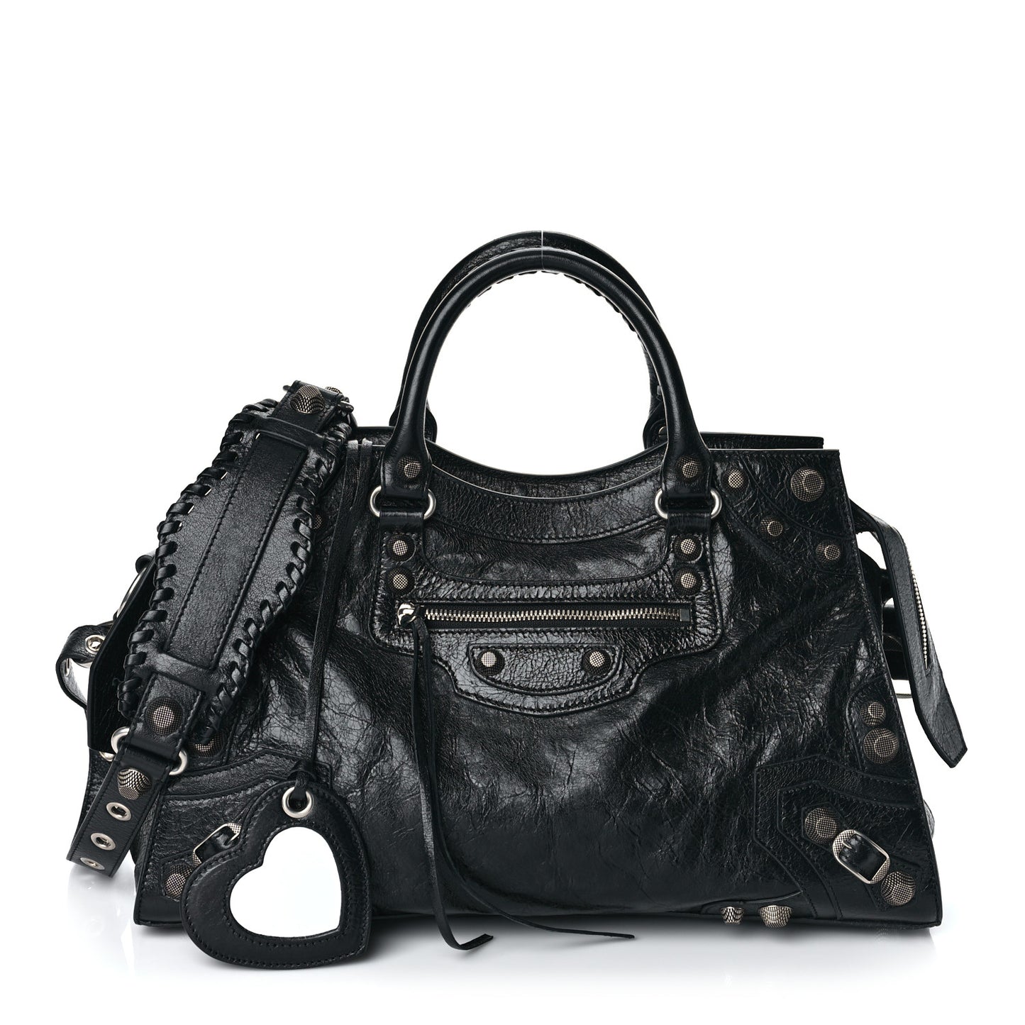 Agneau Arena Neo Cagole City Handbag Black