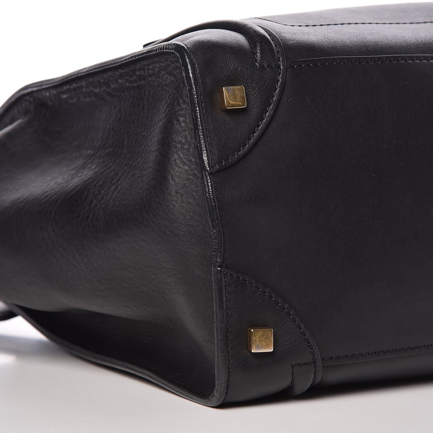 Smooth Calfskin Mini Luggage Black