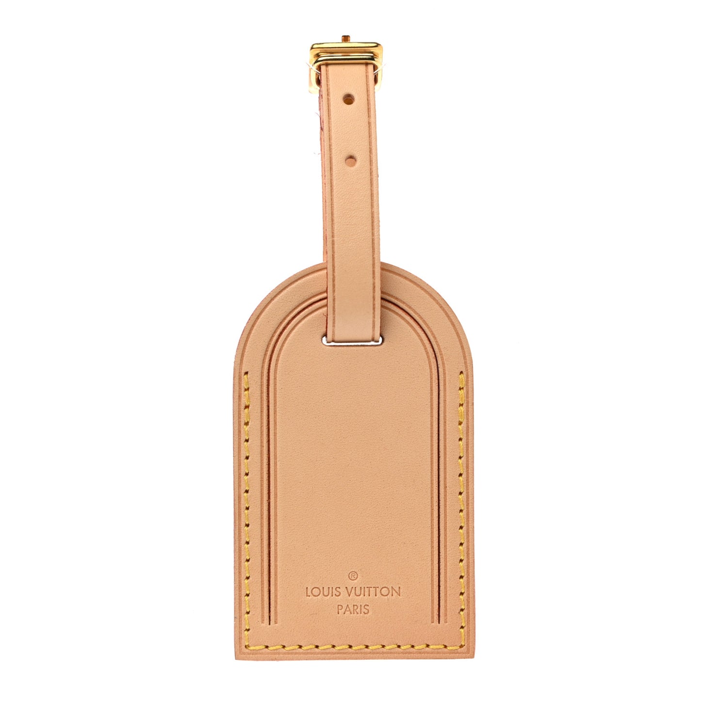 Vachetta Leather Luggage Tag
