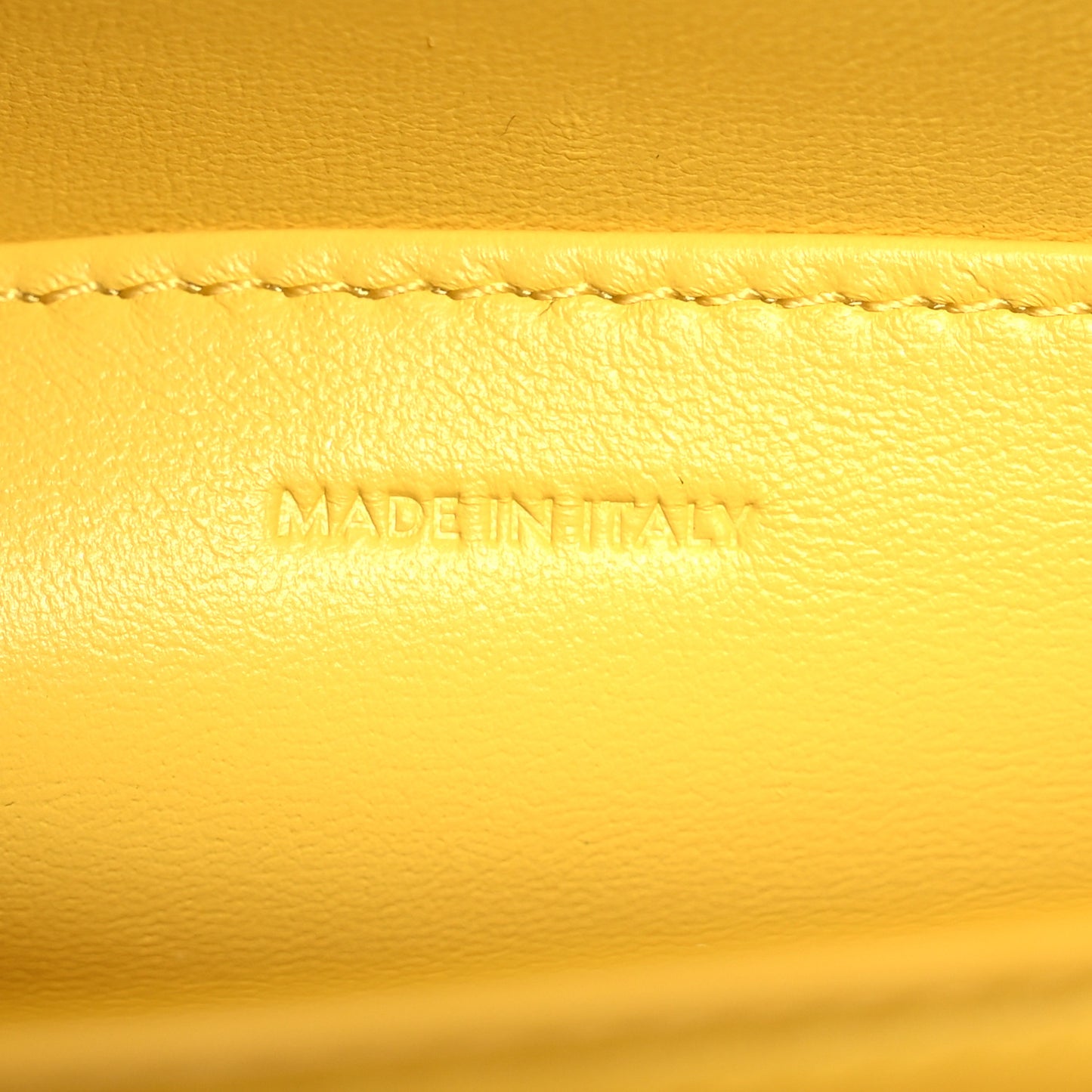 Box Calfskin Teen Classic Box Flap Bag Yellow