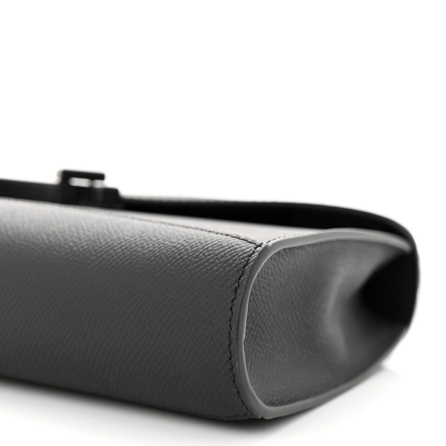 Moynat Carat Calfskin Gabrielle Clutch Ultra Black 9 of 9