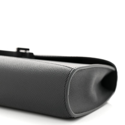 Moynat Carat Calfskin Gabrielle Clutch Ultra Black 9 of 9