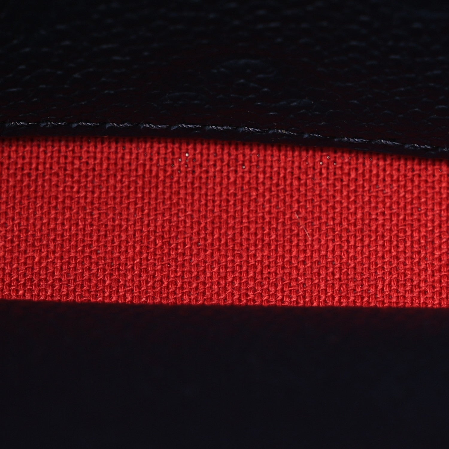 Louis Vuitton Empreinte Pochette Felicie Chain Wallet Marine Rouge 8 of 14