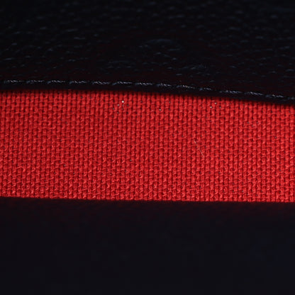 Louis Vuitton Empreinte Pochette Felicie Chain Wallet Marine Rouge 8 of 14