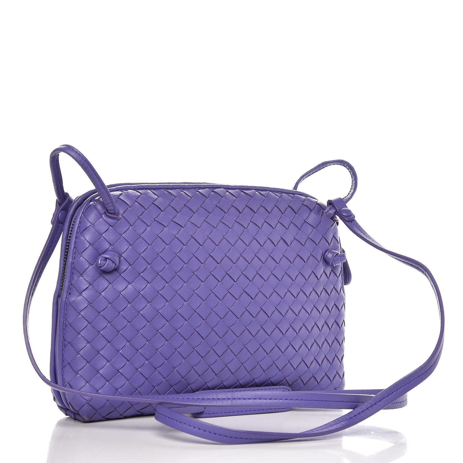 Bottega Veneta Nappa Intrecciato Pillow Crossbody Lavender 3 of 11