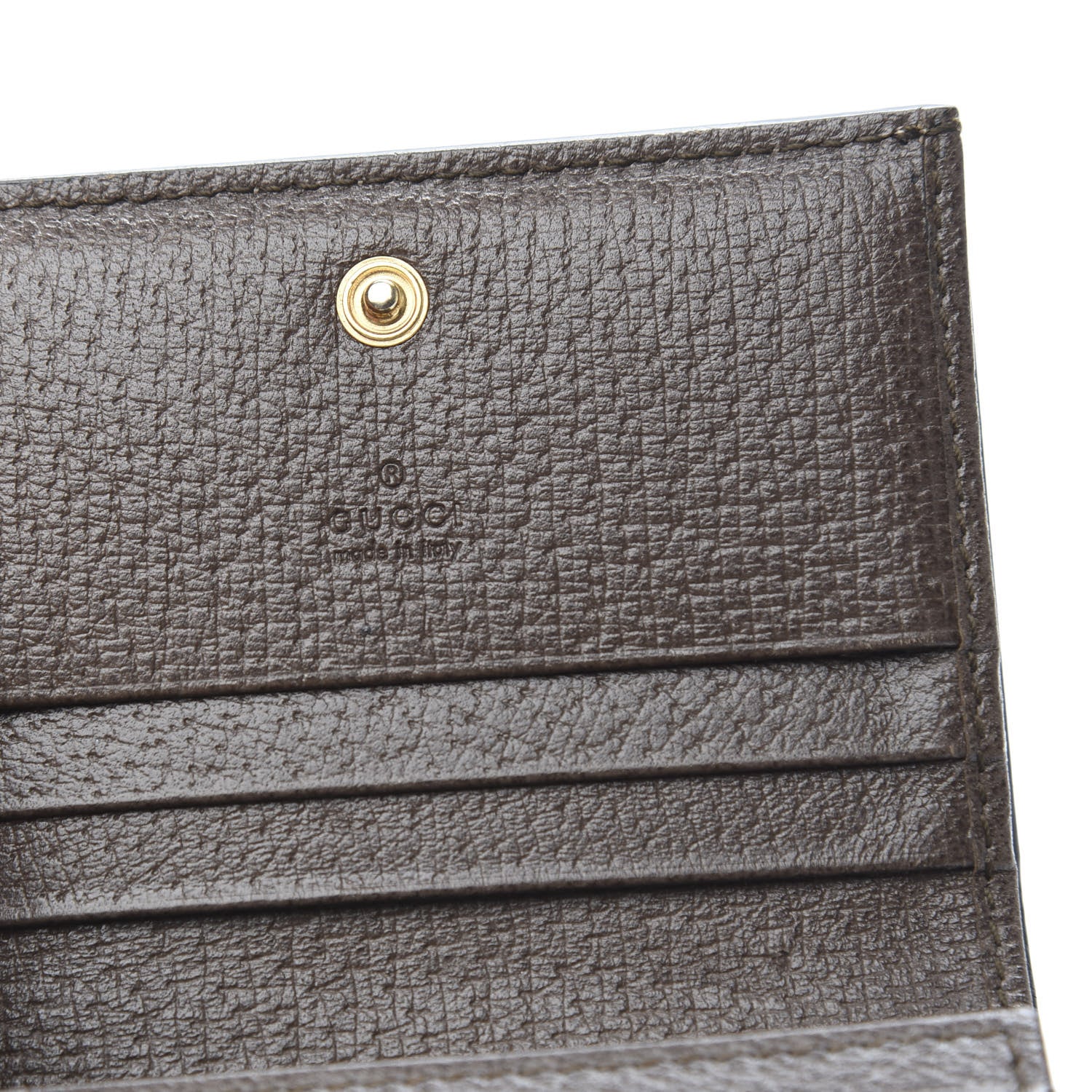 Gucci GG Supreme Monogram Bengal Card Case Beige Pink 6 of 7