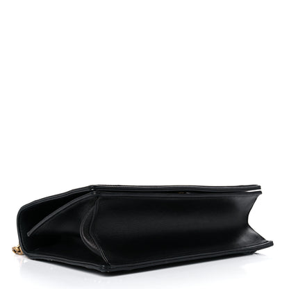Christian Dior Lambskin Studded Medium Diorama Flap Bag Black 4 of 22