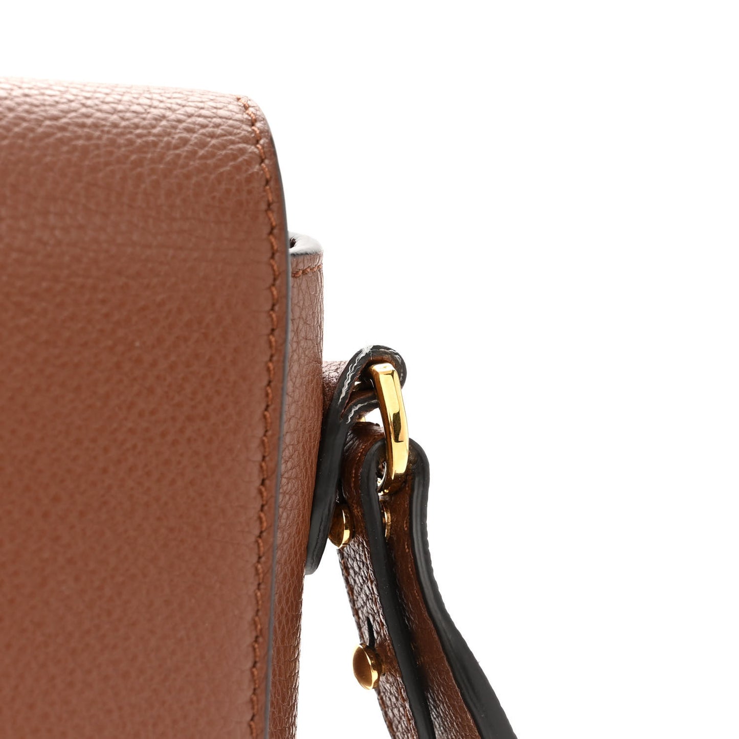 Calfskin Vintage Check Note Crossbody Bag Tan