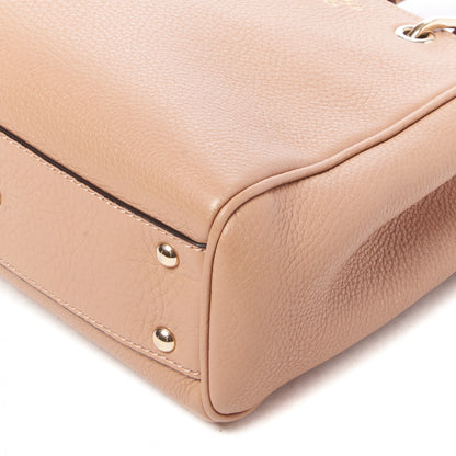 Gucci Cellarius Calfskin Mini Bamboo Shopper Tote Camelia 5 of 8