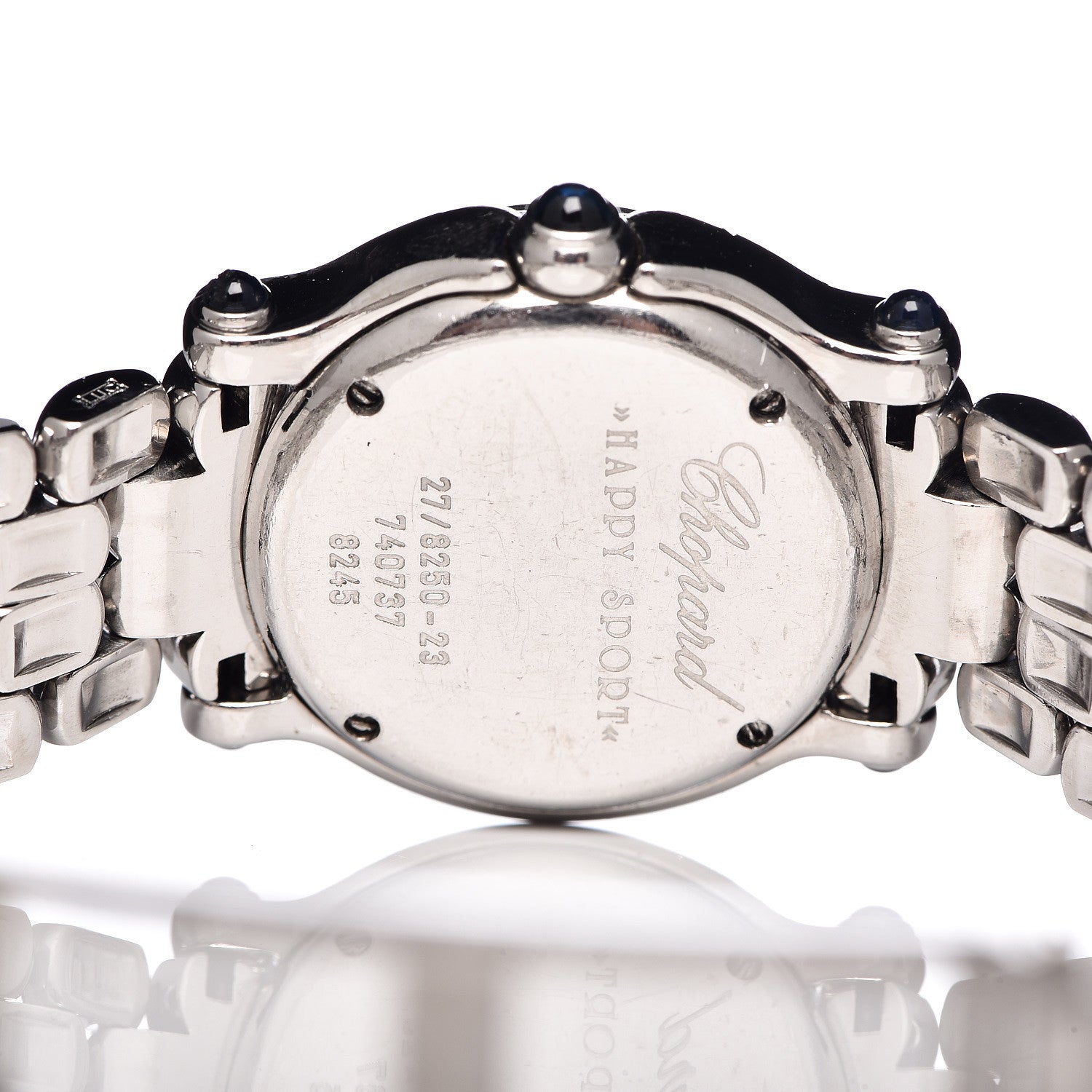 Chopard Stainless Steel 5 Diamond 26mm Happy Sport Quartz Watch 5 of 8