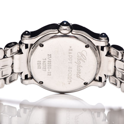 Chopard Stainless Steel 5 Diamond 26mm Happy Sport Quartz Watch 5 of 8