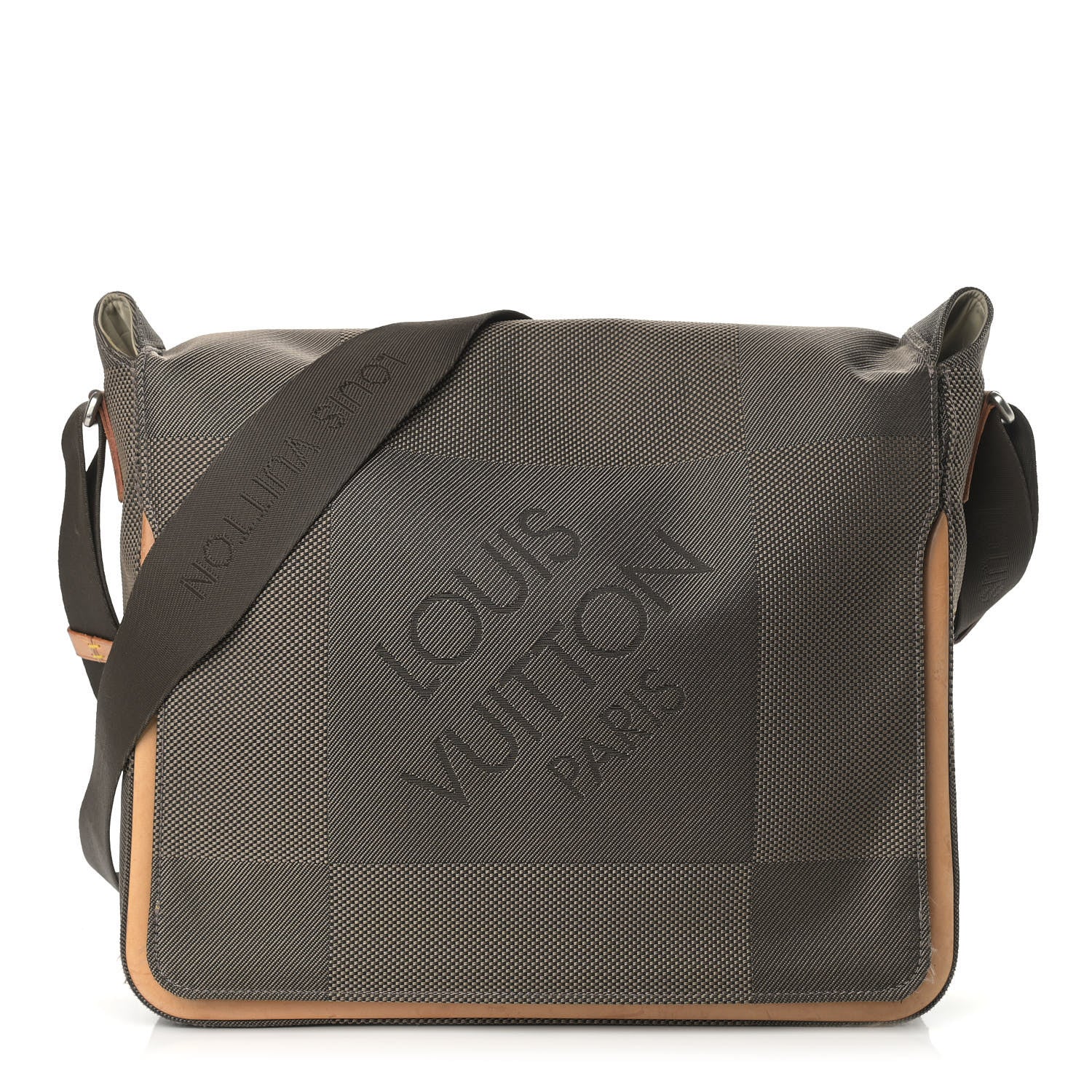 Louis Vuitton Damier Geant Messenger Bag Terre 1 of 14