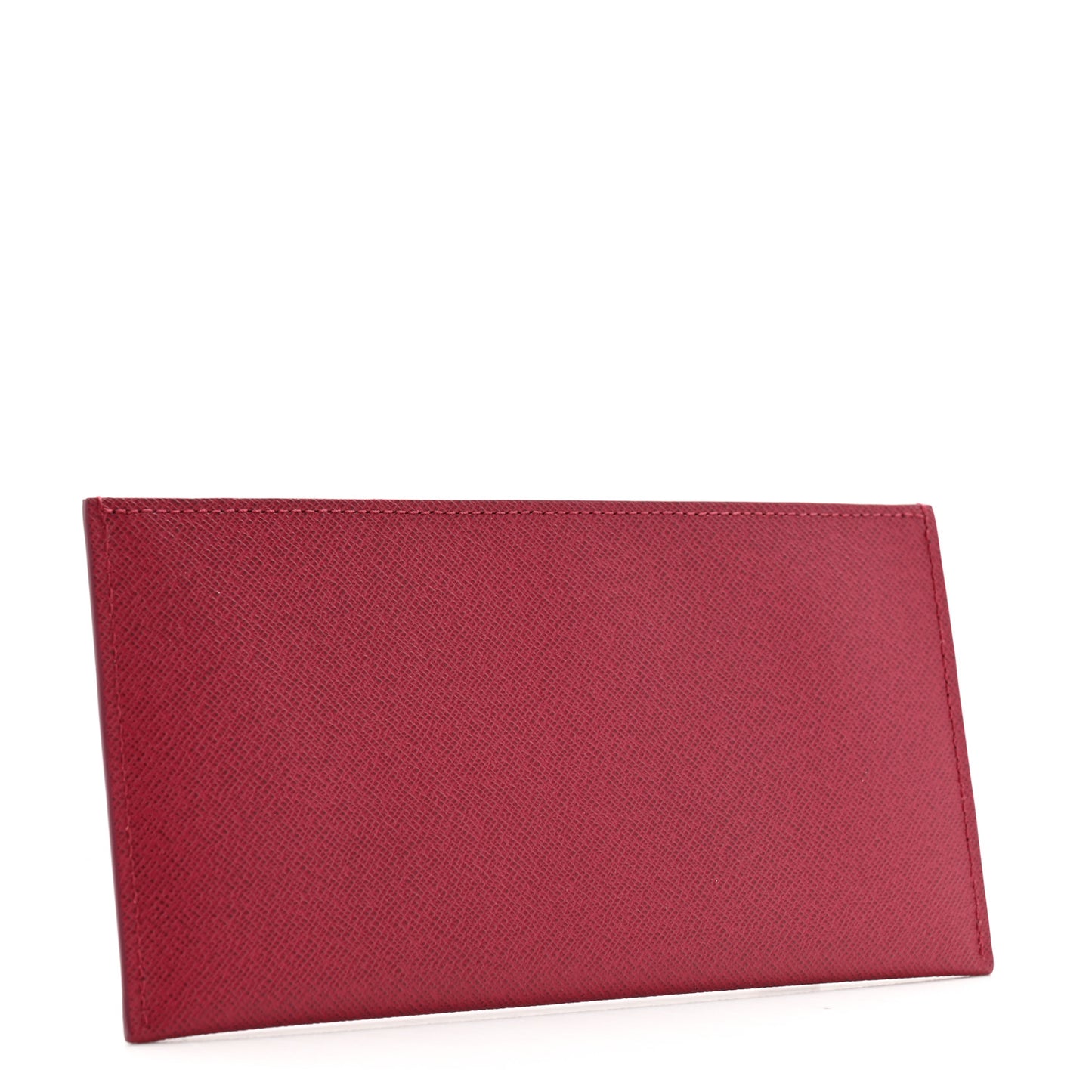 Calfskin Felicie Card Holder Insert Fuchsia