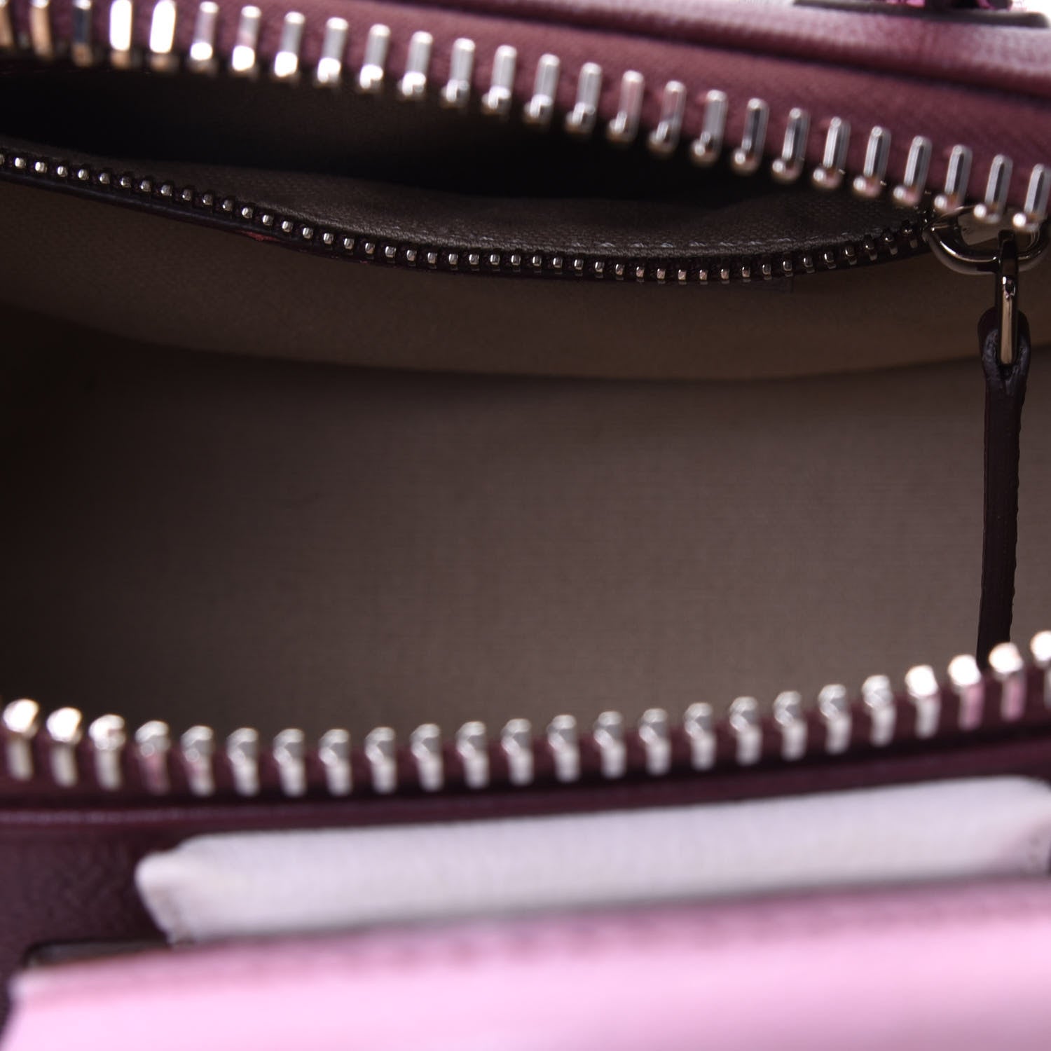 Givenchy Sugar Goatskin Mini Tri-Color Antigona Burgundy Pink White 6 of 16