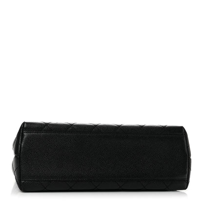 Chanel Caviar Quilted Jumbo Kelly Flap Black 4 of 14