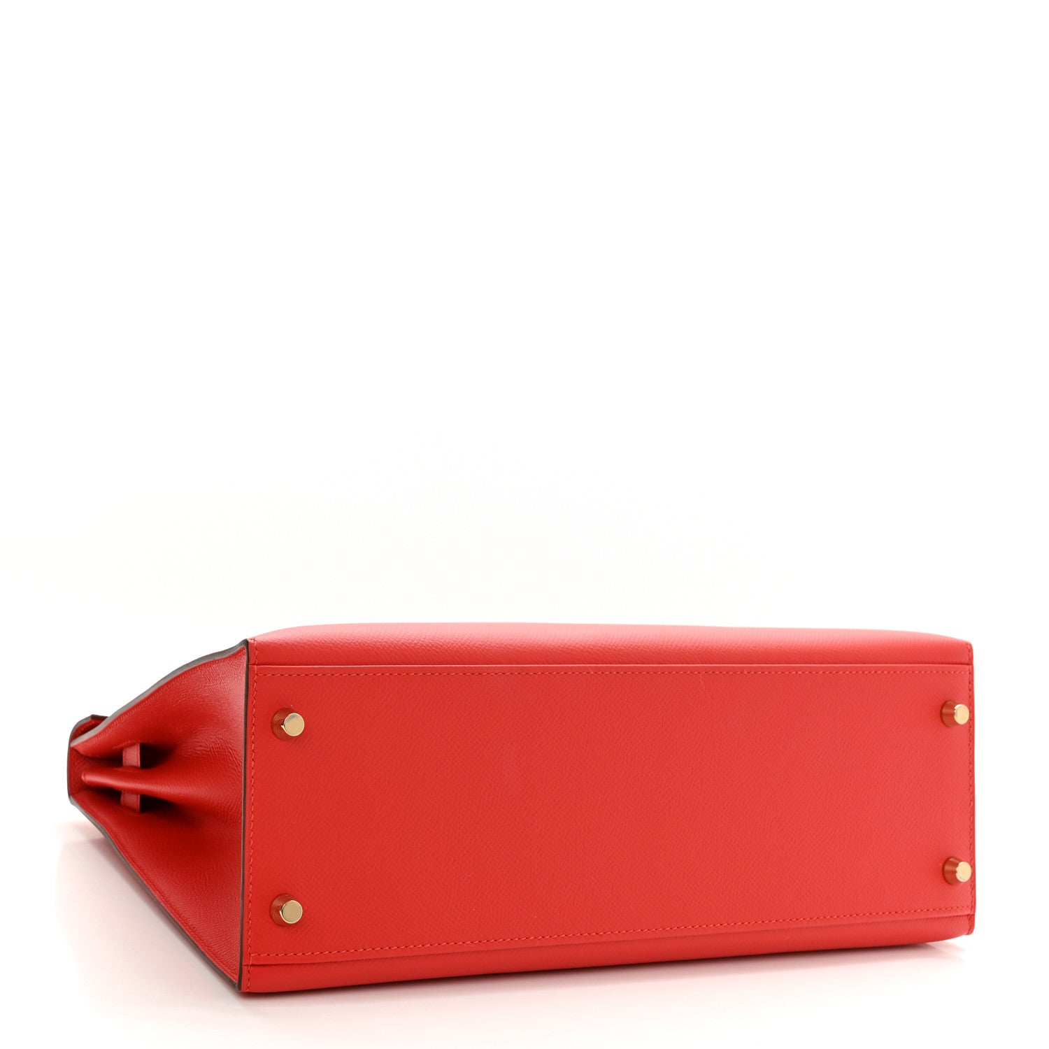 Hermes Epsom Kelly Sellier 32 Rouge Tomate 4 of 9