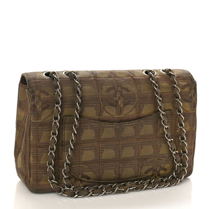 Chanel Nylon Medium Travel Flap Brown 3 of 9
