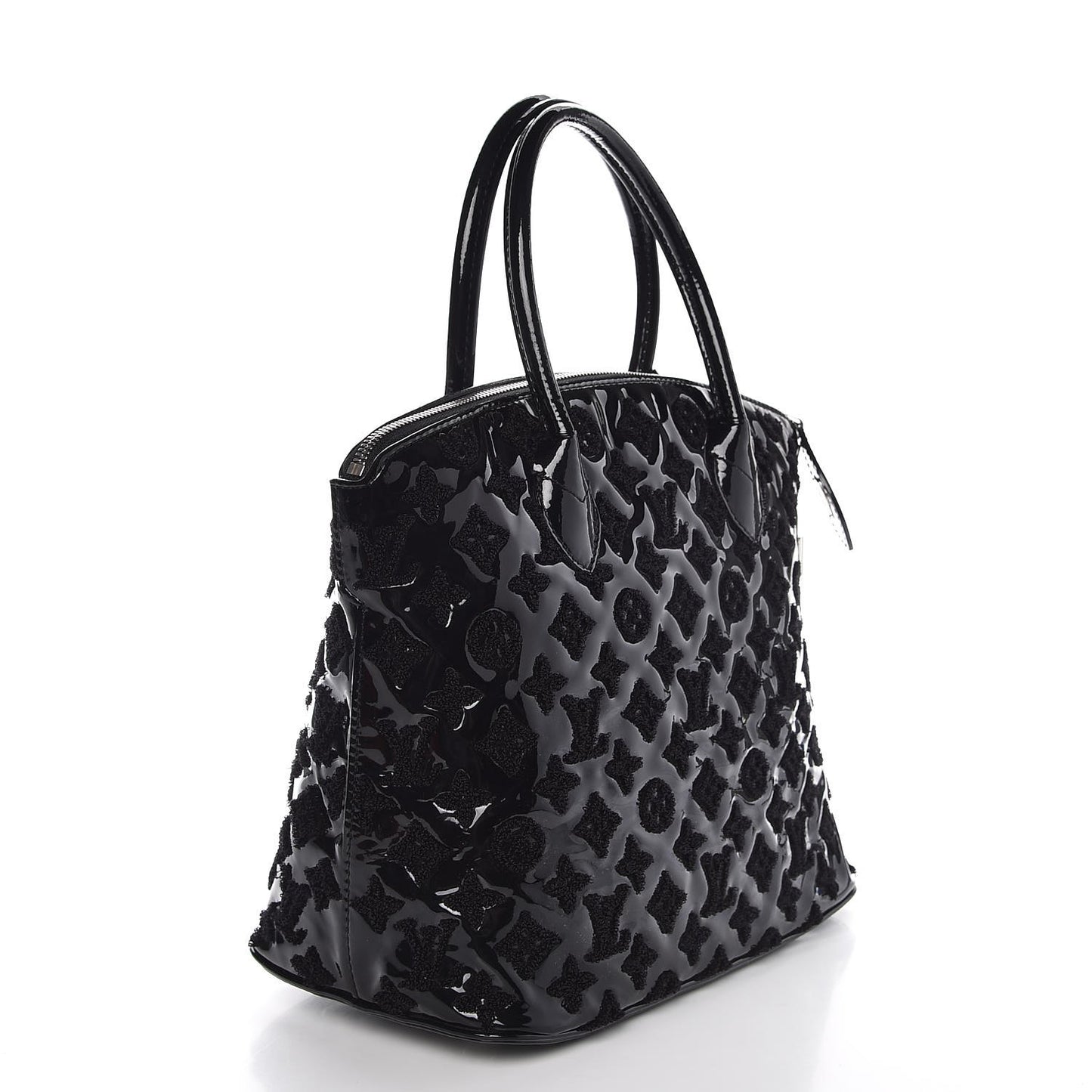 Patent Lambskin Fascination Lockit Black