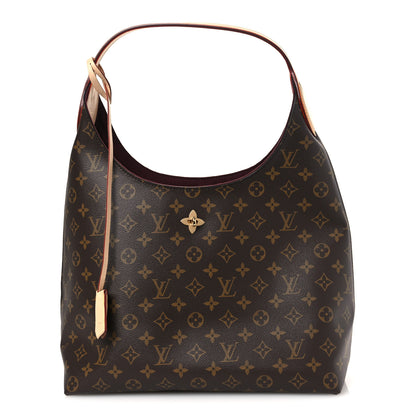 Louis Vuitton Monogram Flower Hobo Beige 1 of 10