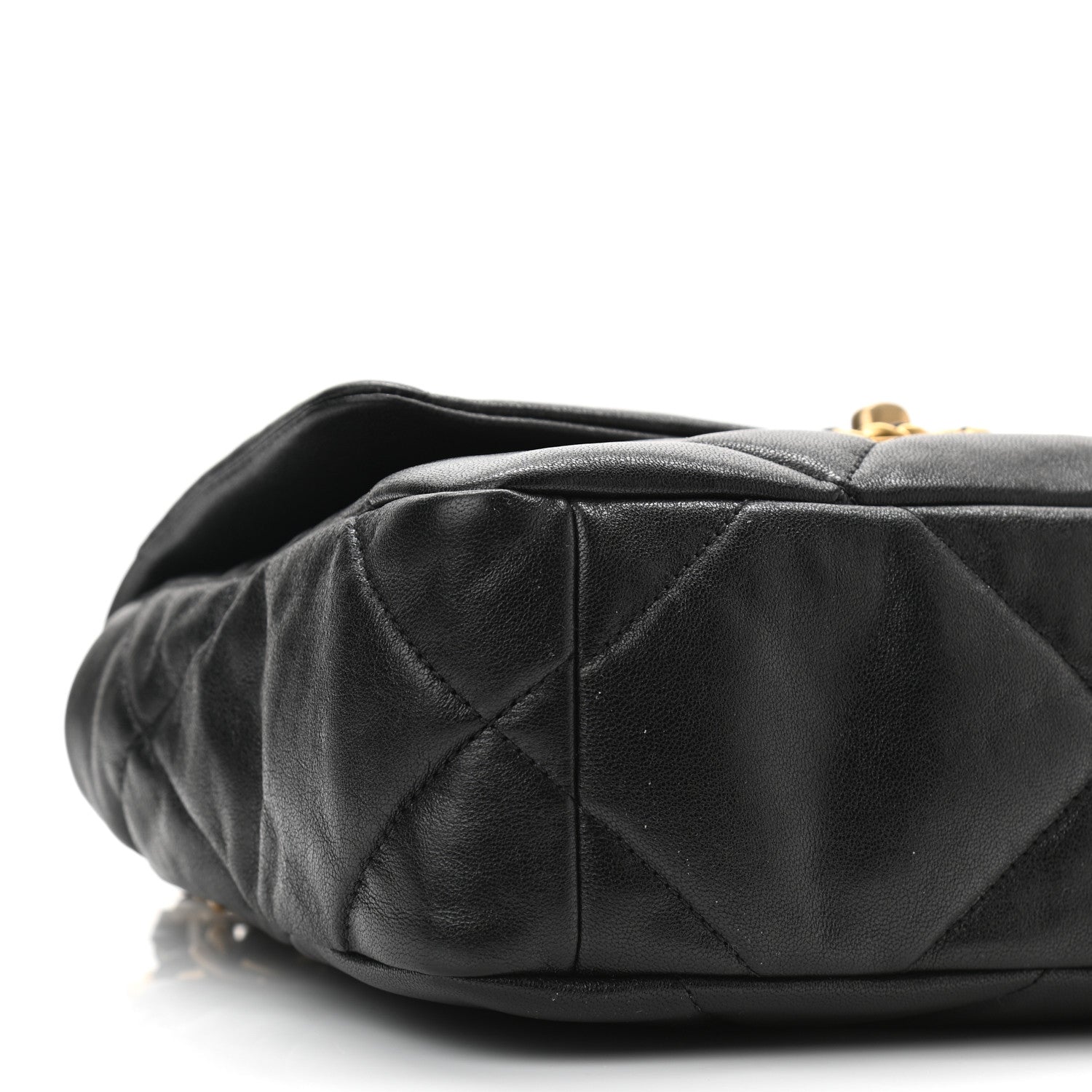 Chanel Lambskin Quilted Medium Chanel 19 Flap Black 9 of 11
