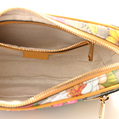 Gucci GG Supreme Monogram Flora Medium Ophidia Belt Bag Beige Multicolor Crop 5 of 9