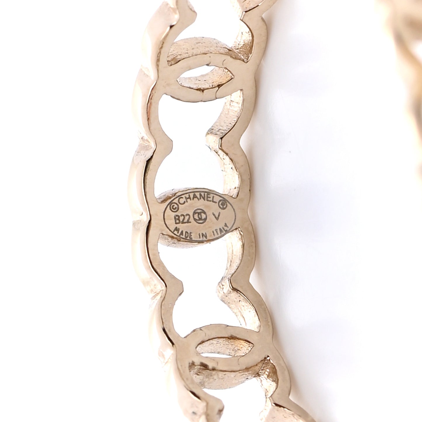 CC Hoop Earrings