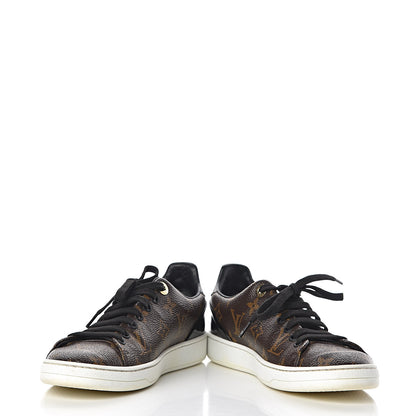 Louis Vuitton Patent Monogram Frontrow Sneakers 35.5 5 of 12