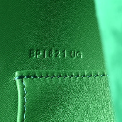 Hermes Veau Doblis Suede Kelly Cut Clutch Pochette Cactus 7 of 10