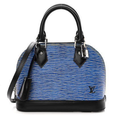 Louis Vuitton Epi Alma BB Denim Light 2 of 19