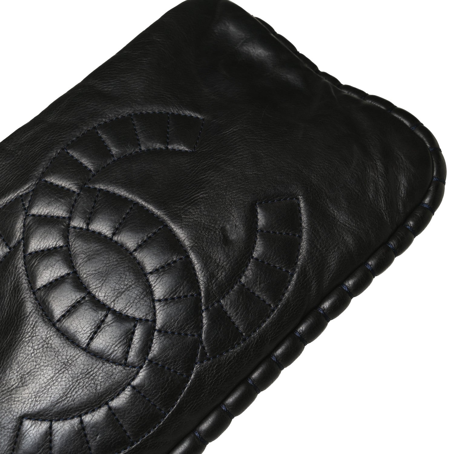 Chanel Calfskin On the Bund Pochette Black 18 of 18
