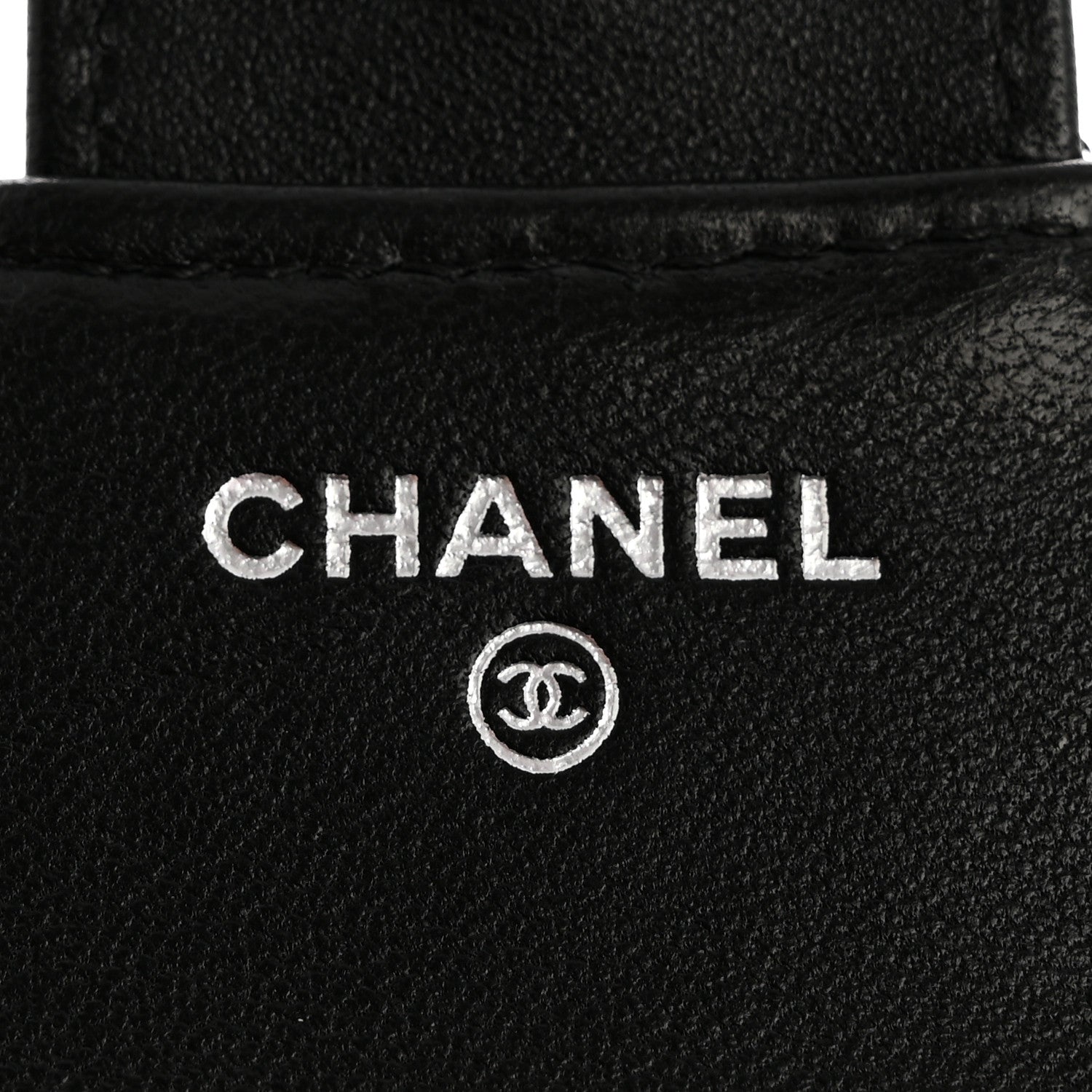 Chanel Lambskin Quilted Compact Flap Wallet So Black 6 of 9