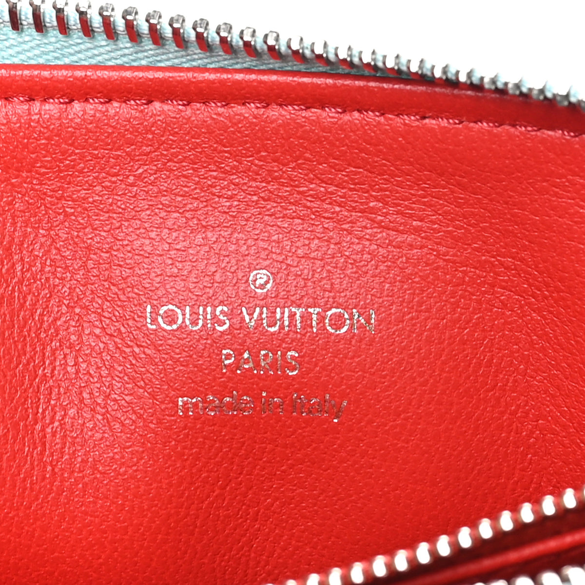Louis Vuitton Lambskin Embossed Monogram Coussin PM Bleu 7 of 10