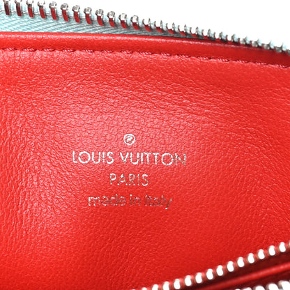 Louis Vuitton Lambskin Embossed Monogram Coussin PM Bleu 7 of 10