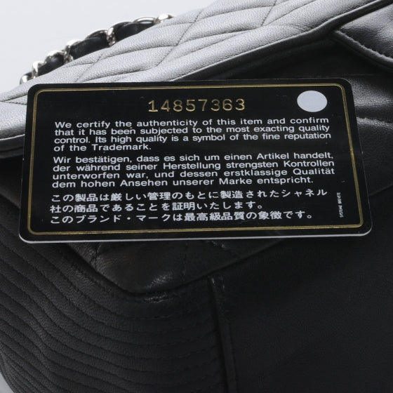 Chanel Lambskin Medium Coco Rider Flap Black 12 of 12