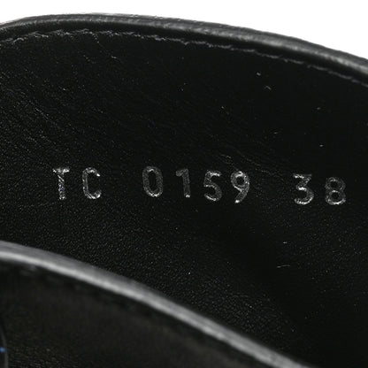 Louis Vuitton Calfskin Monogram Discovery Flat Ankle Boots 38 Black 6 of 10