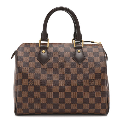 Louis Vuitton Damier Ebene Speedy 25 1 of 19