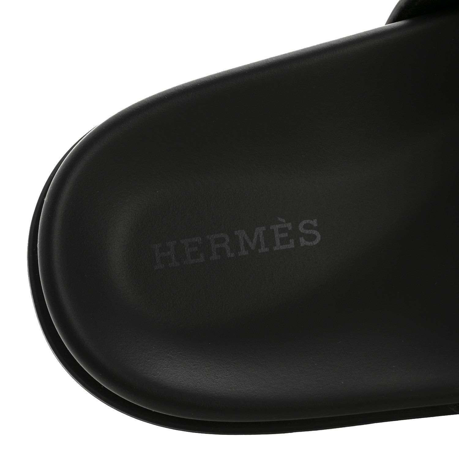 Hermes Calfskin Womens Chypre Sandals 39.5 Black 15 of 18