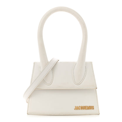 Jacquemus Smooth Calfskin Le Chiquito Moyen White 1 of 15