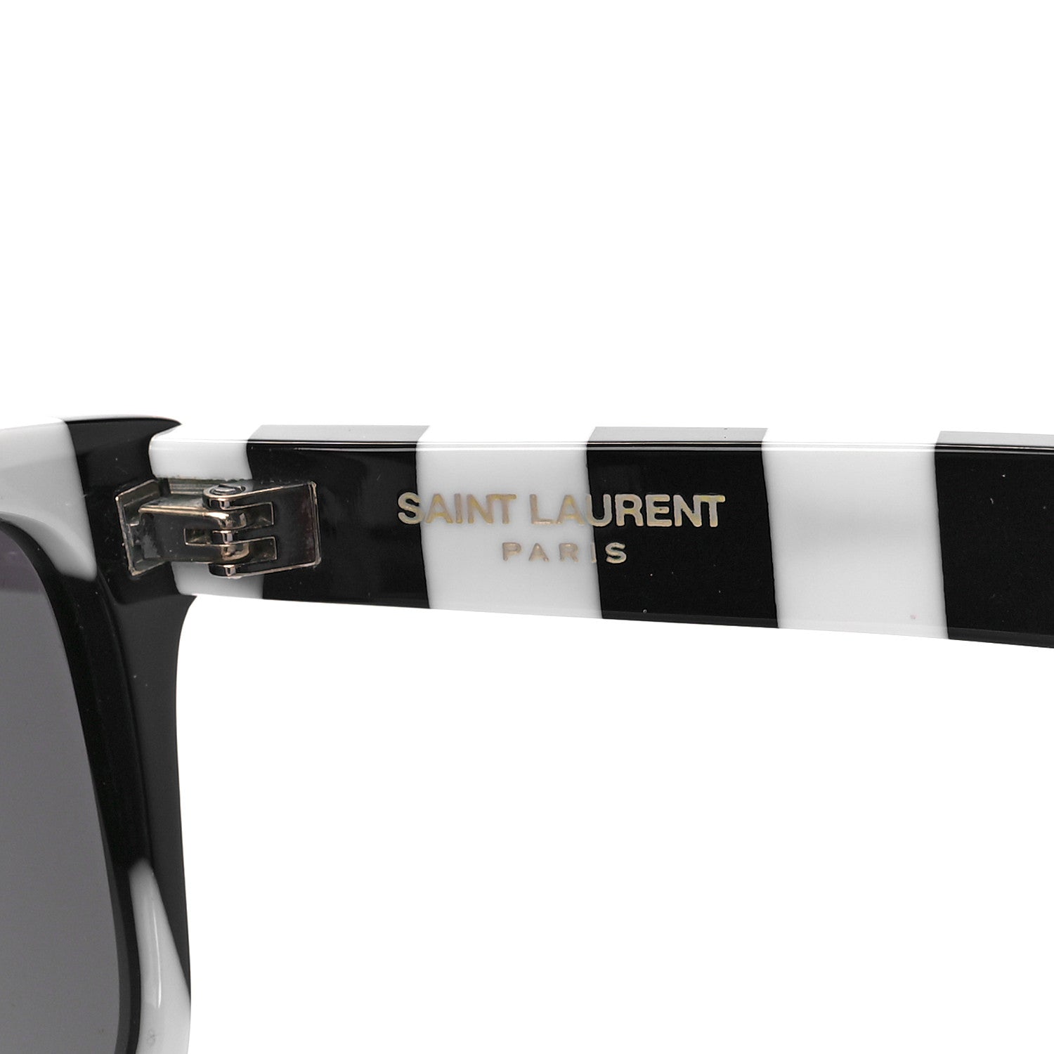 Saint Laurent Acetate SL51 047 Sunglasses Black White 5 of 7