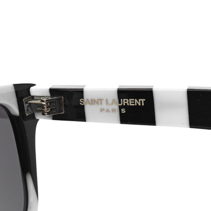 Saint Laurent Acetate SL51 047 Sunglasses Black White 5 of 7