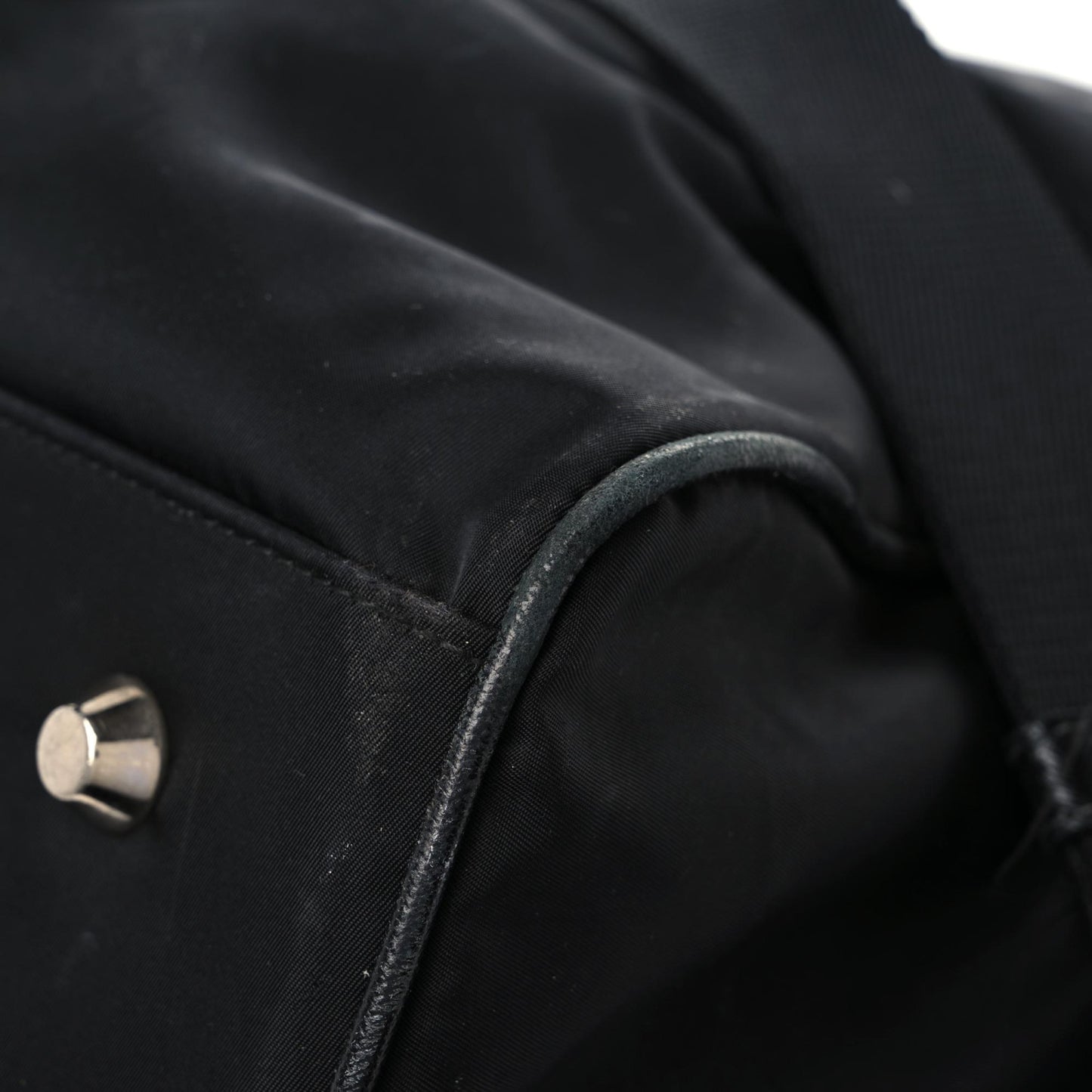 Nylon Viaggio Duffle Black