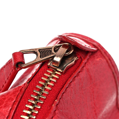 Balenciaga Agneau Giant 12 Rose Gold Hardware Work Coquelicot 22 of 27