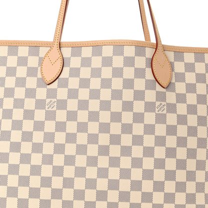 Louis Vuitton Damier Azur Neo Neverfull GM Rose Ballerine 7 of 11