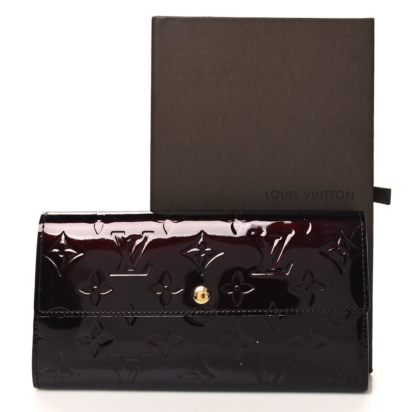 Vernis Sarah Wallet Amarante