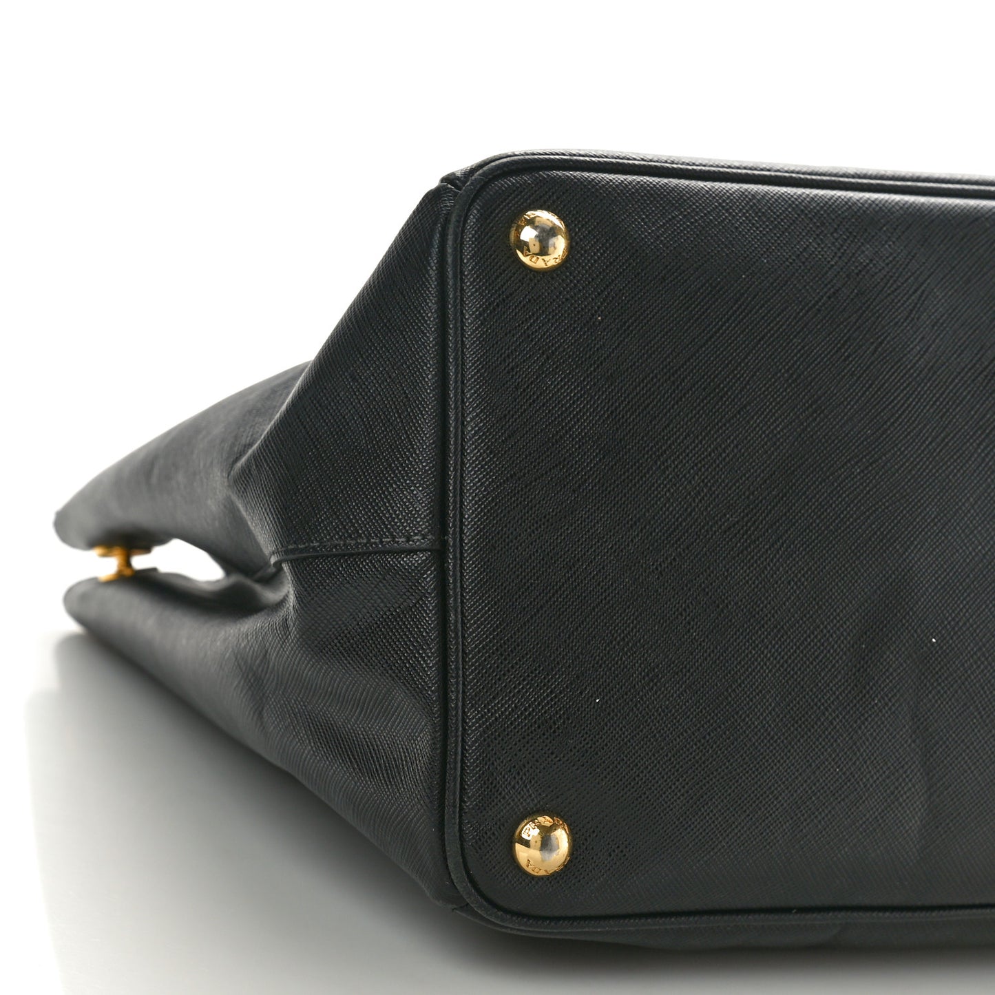 Saffiano Lux Large Tote Black