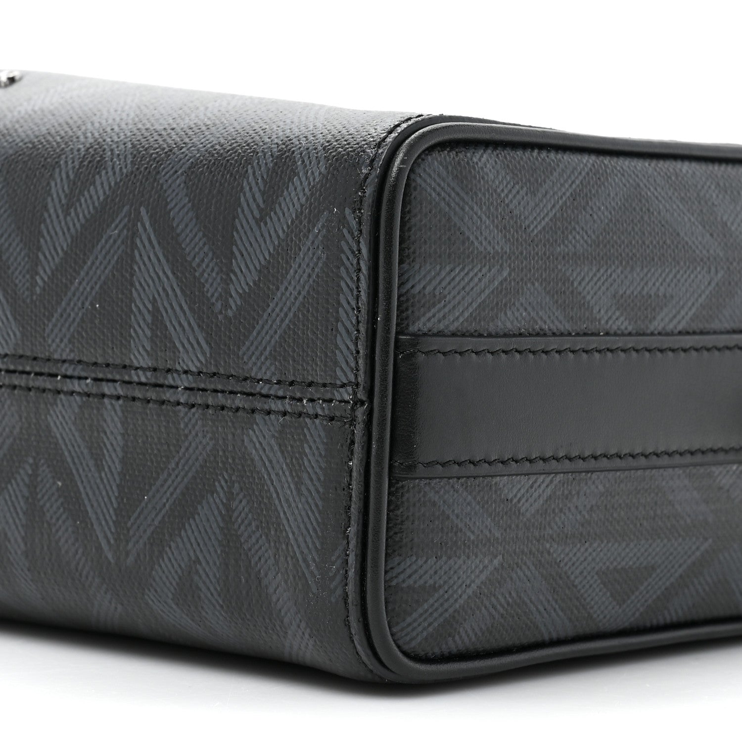 Christian Dior Canvas CD Diamond Lingot 22 Bag Black 8 of 11